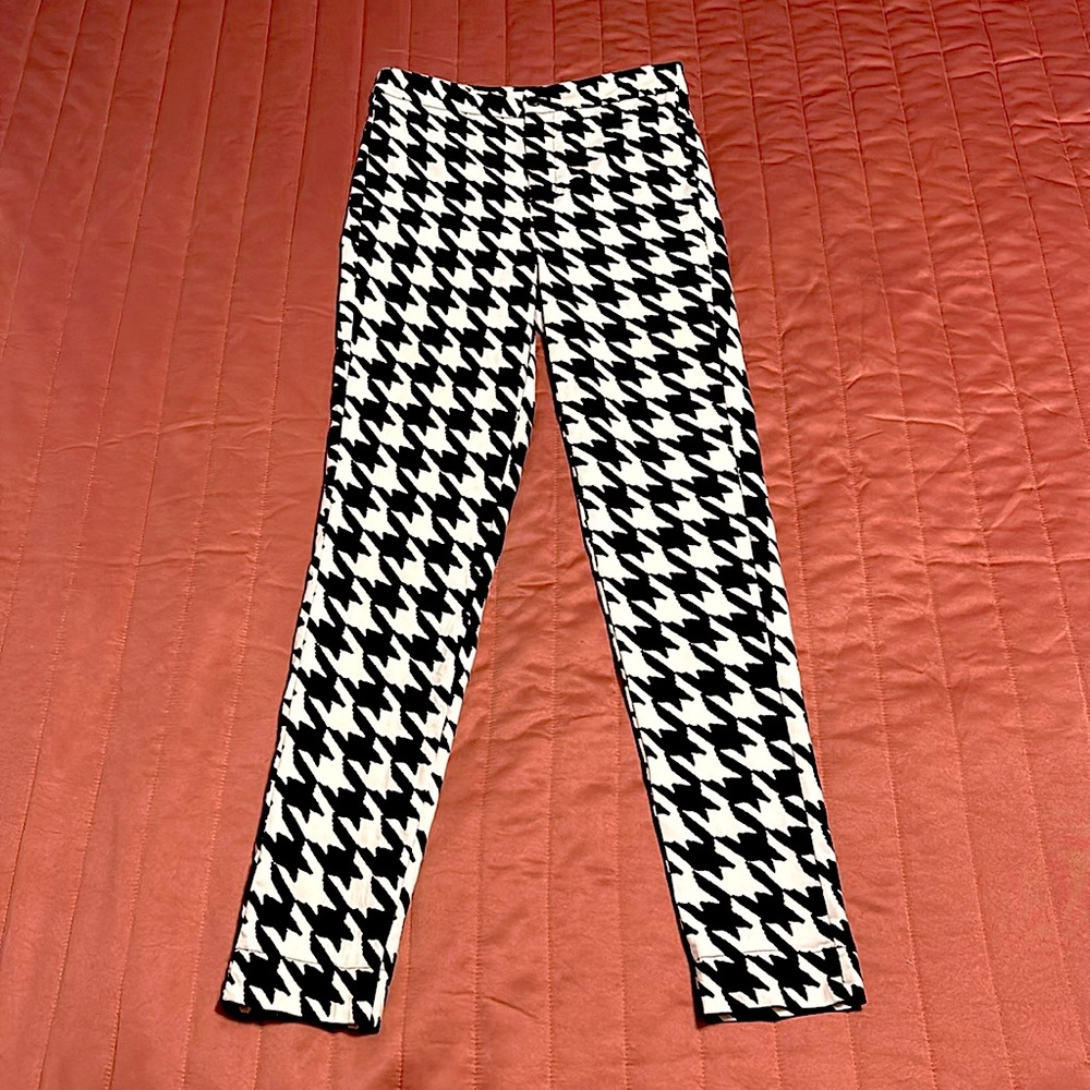 Black & White Checkered Pants